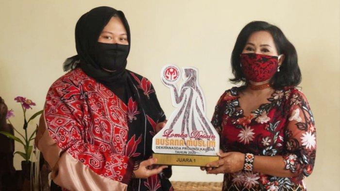 Tampilkan Batik Sabang Merah, Dekranasda Sanggau Raih Juara Satu Lomba Desain Busana Muslim