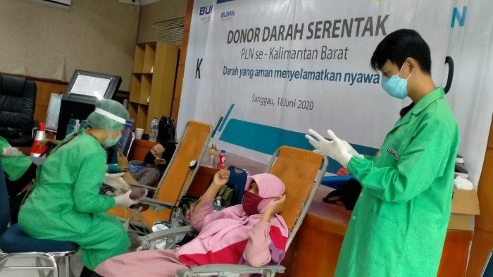 VIDEO: Suasana Kegiatan Donor Darah di PLN UP3 Sanggau