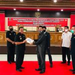 Bupati Sanggau Sampaikan Nota Pengantar Raperda Pertanggungjawaban APBD 2019 ke DPRD