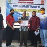 Plt. Kadis DPM Pemdes hadiri Penyaluran Bantuan Langsung Tunai Dana Desa (BLT DD) Tahap 2 Desa Pandu Raya Kecamatan Parindu