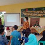 Kodim 1208/Sambas Apresiasi Satgas TMMD 108/SKW Beri Penyuluhan Kesehatan Tetang KB di Sanggau Ledo