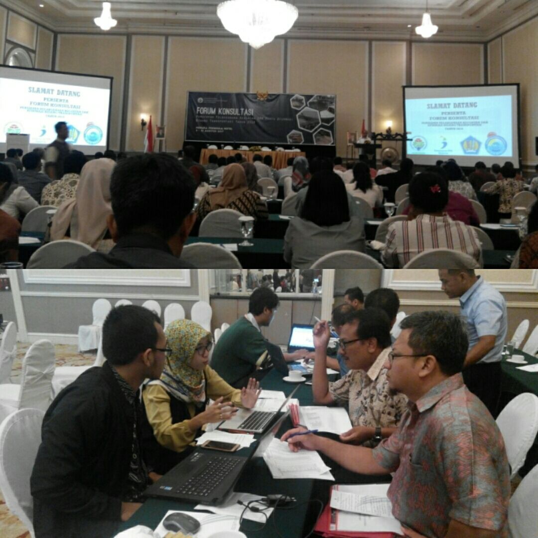 Bappeda Kab. Sanggau Menghadiri Forum Konsultasi Persiapan Pelaksanaan Kegiatan DAK Fisik Afirmasi Bidang Transportasi Tahun 2018
