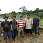 Bappeda Melakukan Pengecekan Progress Pembangunan PLTS Di Dusun Suruh Engkadok Desa Pala Pasang Kec. Entikong