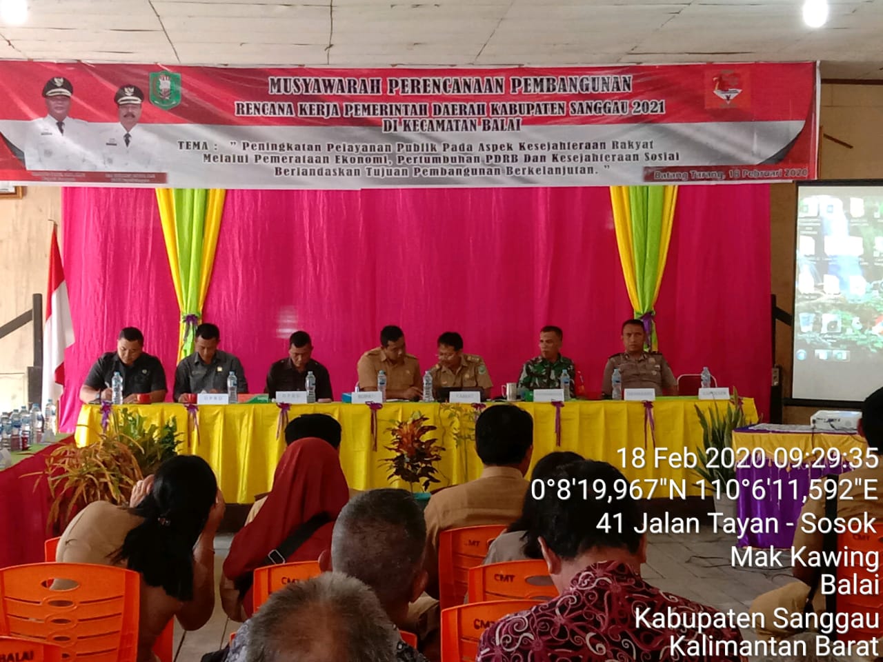 Dinas Perkebunan dan Peternakan Mengikuti Musrenbang Tingkat Kecamatan di Kecamatan Balai