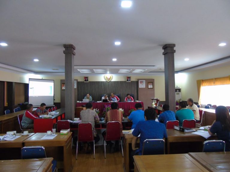 FGD Penyusunan Draf Laporan Akhir Rencana Induk Pengembangan Pertanian Rakyat Di Kecamatan Meliau