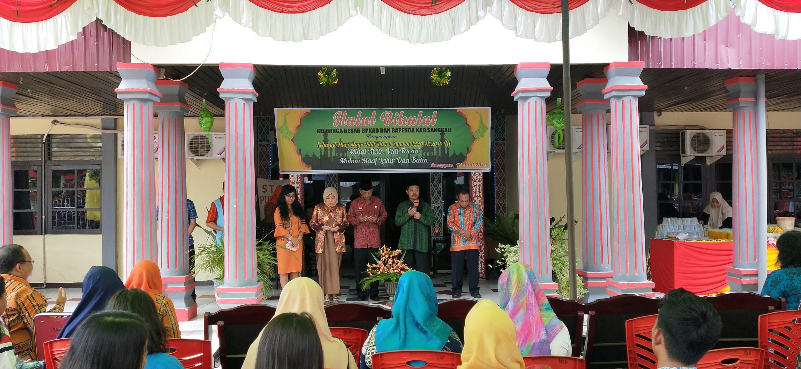 Halal Bihalal Keluarga Besar BPKAD dan Bapenda Kab. Sanggau 13 Juni 2019