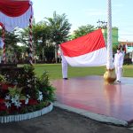 Pemkab Sanggau Gelar Upacara HUT RI ke-75, Dengan Menerapkan Protokol Kesehatan