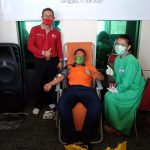 Kerjasama Dengan PMI, Disbunnak Gelar Aksi Donor Darah