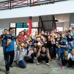 Memeriahkan HUT Kemerdekaan RI ke 72 di BKPSDM Kab. Sanggau -