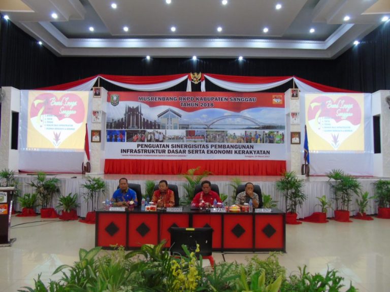 Musrenbang RKPD 2018 Kabupaten Sanggau