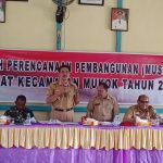 Pelaksanaan Musrenbang Tingkat Kecamatan Mukok Tahun 2018