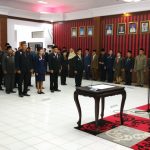 Pelantikan Pejabat Administrator dan Pejabat Pengawas dilingkungan Pemerintah Kabupaten Sanggau 2018