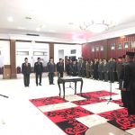 Pelantikan Pejabat Pimpinan Tinggi Pratama (Eselon II.B) di Lingkungan Pemerintah Kabupaten Sanggau