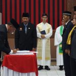 Pengaangkatan dan Pelantikan Pejabat Administrator, Pengawas dan Pejabat Pimpinan Tinngi Pratama di Lingkungan Pemerintah Kabupaten Sanggau