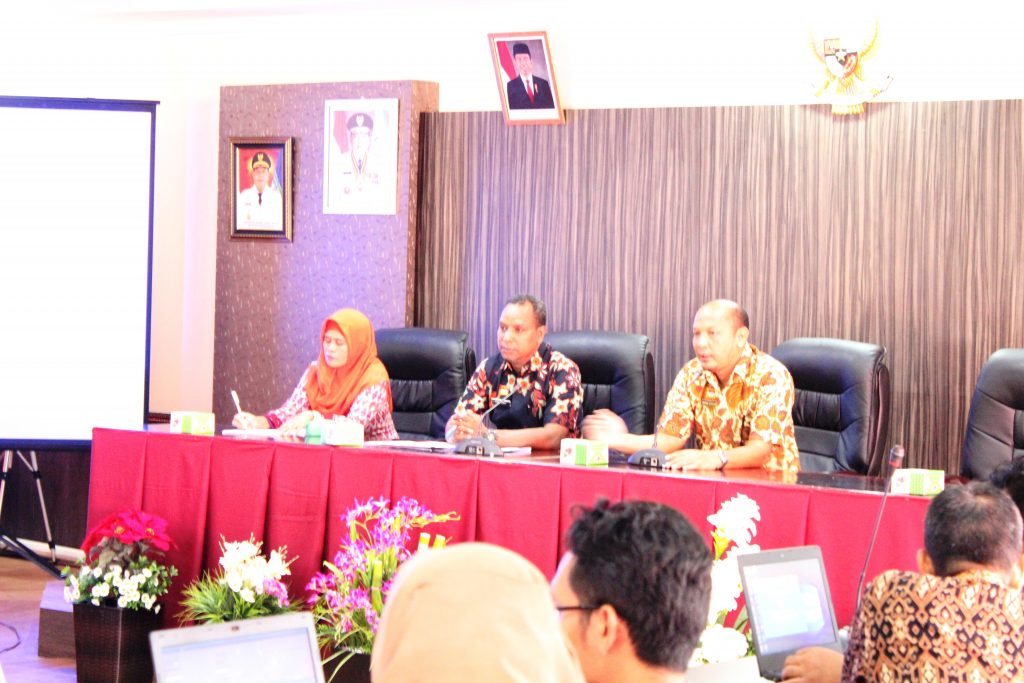 Rapat Koordinasi Pengelolaan SIPD Kabupaten Sanggau Tahun 2017