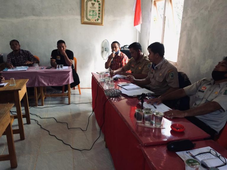 Sosialisasi PBB-P2 Terkait Program PTSL dan REDIS di Desa Rahayu Kecamatan Parindu