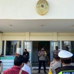 Kabagops Polres Sanggau Pimpin Pengamanan Sidang di Pengadilan Negeri Sanggau