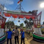 Kapolsek Sanggau Ledo Jadi Penilai Lomba Desa HUT RI ke-75