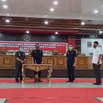 Wabup Sanggau Hadiri Rapat Paripurna DPRD Sanggau Dalam Rangka Perubahan Propemperda Tahun 2020