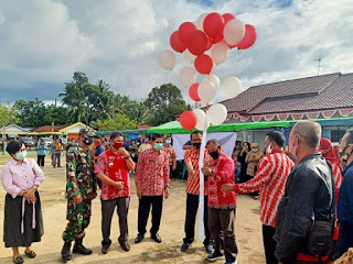 Resmikan Program Kampung Bersih Narkoba,ini Harapan Pemerintah Kabupaten Sanggau