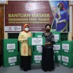 Dekranasda Sanggau Dukung Kampanye Penggunaan Masker