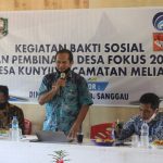 Pemkab Sanggau Melaksanakan Program Kegiatan Desa Fokus Di Desa Kunyil