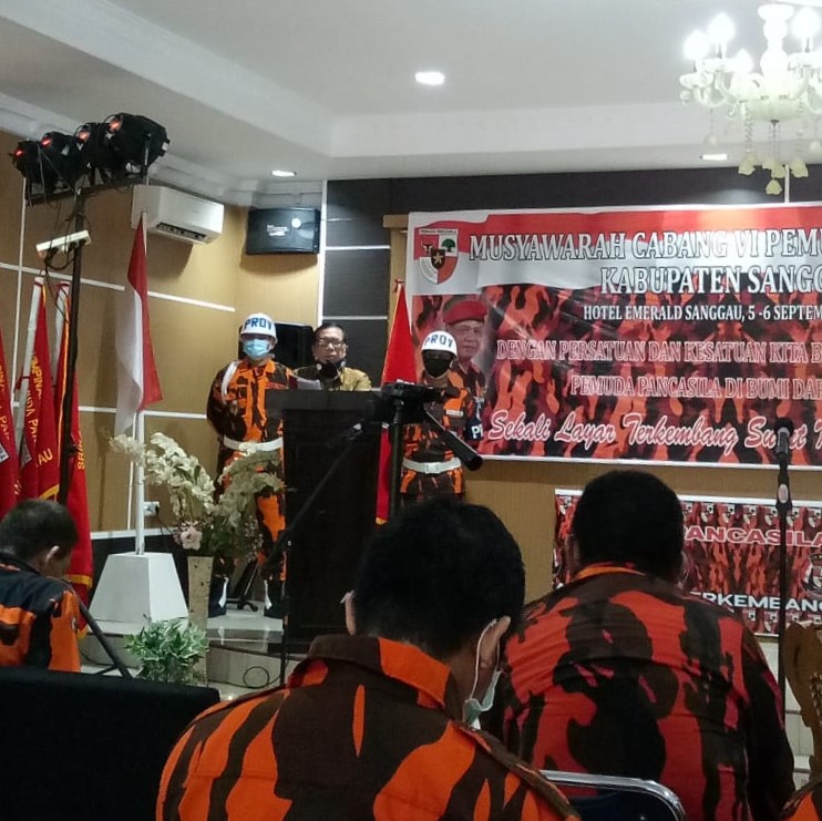 Sambutan Bupati Sanggau pada Acara Pembukaan Muscab Ke-VI Pemuda Pancasila Kabupaten Sanggau