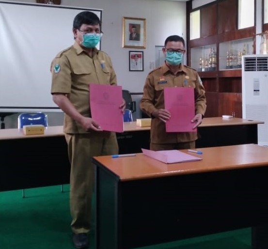 Dinsosp3akb Sanggau Lakukan MoU Bersama Rumah Sakit Jiwa Provinsi Kalimantan Barat, Singkawang