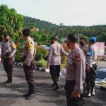 Pimpin Apel Pagi, Kapolsek Periksa Sikap Tampang Personel Polsek Tayan Hilir Polres Sanggau