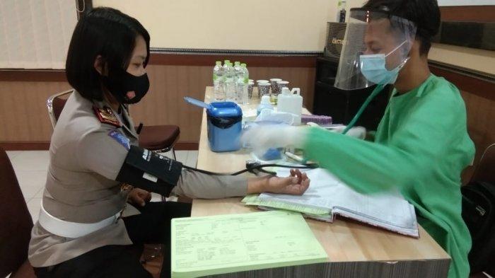 Satlantas Polres Sanggau Donor 100 Kantong Darah Peringati HUT ke-65 Polisi Lalu Lintas