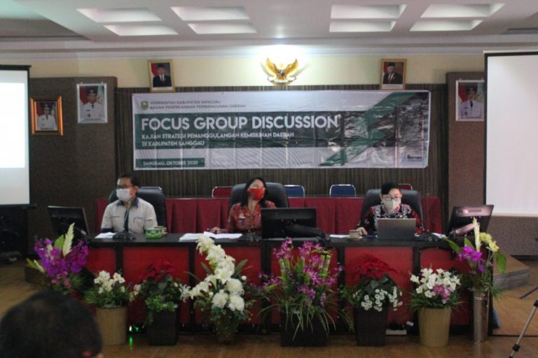 FGD Kajian Strategi Penanggulangan Kemiskinan Daerah di Kabupaten Sanggau
