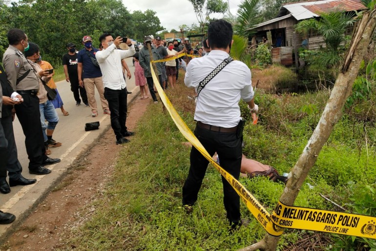Mayat Tanpa Identitas Ditemukan Telungkup di Tepi Jalan Pontianak-Tayan