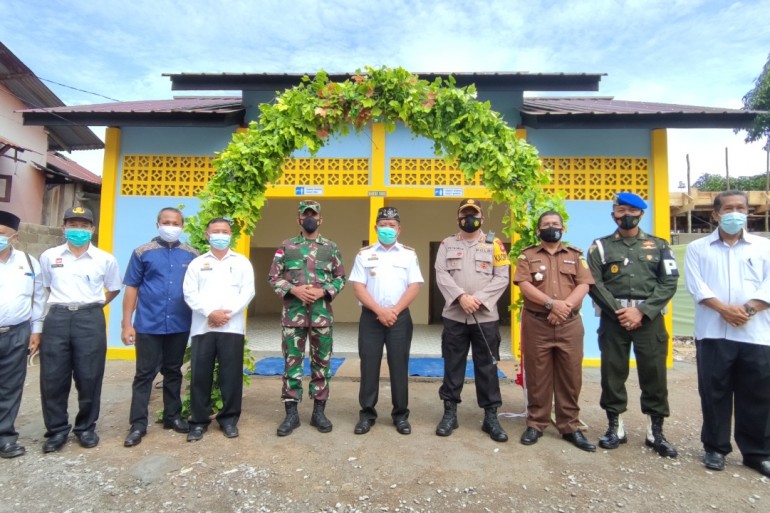 Bupati Sanggau Resmikan Tempat Wudhu Dan Toilet Masjid Hidayatusshalihin Setompak Kelurahan Bunut