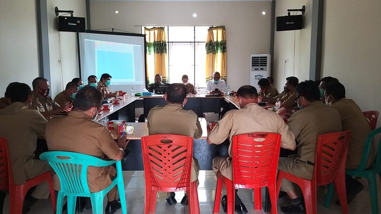 Rapat Koordinasi Pemantapan Persiapan Pelaksanaan Pilkades Serentak di Kabupaten Sanggau tahun 2020