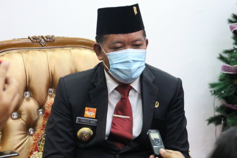Bupati Sanggau Paolus Hadi Bakal Jadi Penerima Pertama Vaksin Covid-19 Di Kabupaten Sanggau