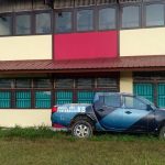 Alasan Rusak, Mobdin Penerangan KB Diparkir di GOR Sanggau Permai