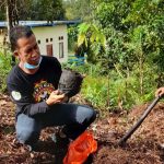 Penanaman Pohon di Kawasan Wisata Pancur Aji