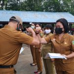 Penyerahan DPA Tahun Anggaran 2021 di Badan Kepegawaian dan Pengembangan Sumber Daya Manusia Kabupaten Sanggau
