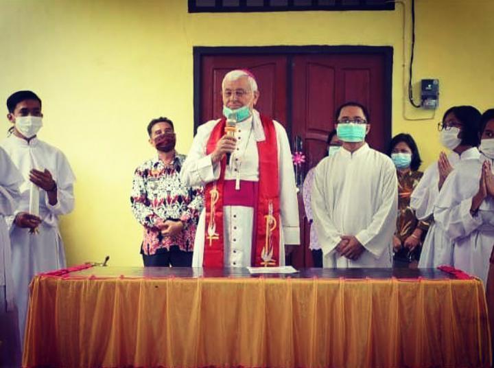 Uskup Sanggau Resmikan Gereja yang ke-992