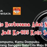 Lomba Foto Berbusana Adat Nusantara Hari Jadi Ke-405 Kota Sanggau