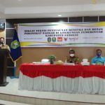 Pembukaan Diklat Teknis Penyusunan Renstra dan Renja Perangkat Daerah Kabupaten Sanggau Tahun Anggaran 2021