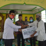 Baznas Sanggau bantu sel surya Masjid Amalul Jariah Dusun Jeranai