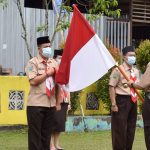 Upacara Pelantikan Pengurus Mabi dan Pengurus Saka Pariwisata Cabang Sanggau