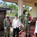 Cegah Sebaran Covid-19, Tim Gabungan Semprotkan Disinfektan di Pulau Tayan