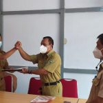 Serah Terima Jabatan Kepala Dinas Nakertrans Sanggau