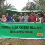 Disbunnak Menghadiri Acara Peremahan Lahan Untuk Pembibitan Kelapa Sawit