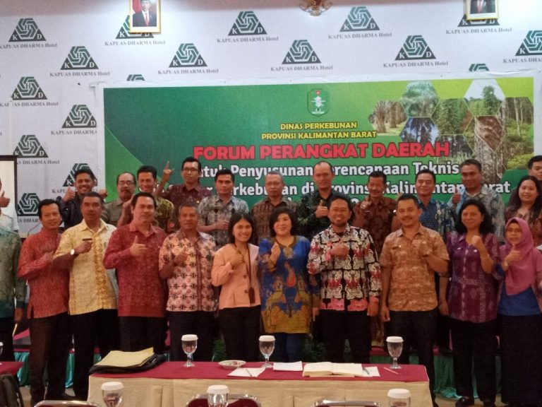 Forum Perangkat Daerah Sektor Perkebunan Provinsi KalbarTahun 2021