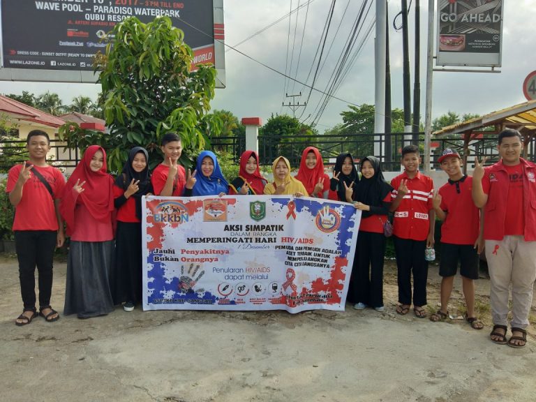 GenRe Kabupaten Sanggau Kampanyekan Hari AIDS Sedunia