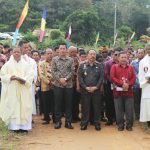 Wabup Sanggau Resmikan Gereja Stasi Yongkok Paroki Tayan Hilir
