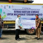 Tahap II, PT. Antam Salurkan Bantuan 500 Paket Sembako